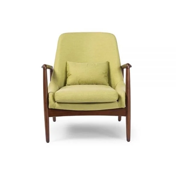 Carter Danish Modern Lounge Chair Front