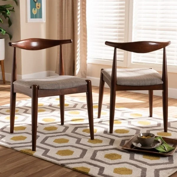 Wegner Elbow Chairs Dining Room