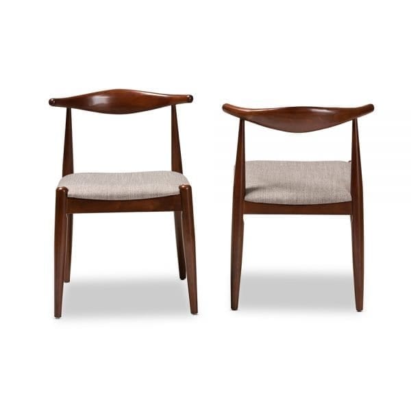 Wegner Elbow Chairs Front and Back