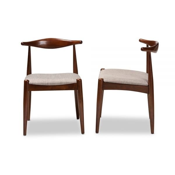 Wegner Elbow Chairs Front and Side