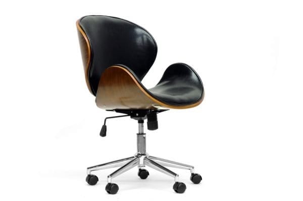 Bruce Bent Plywood Office Chair Black