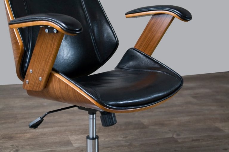 Hamilton Modern Office Chair Bent Plywood Design Mid Decco