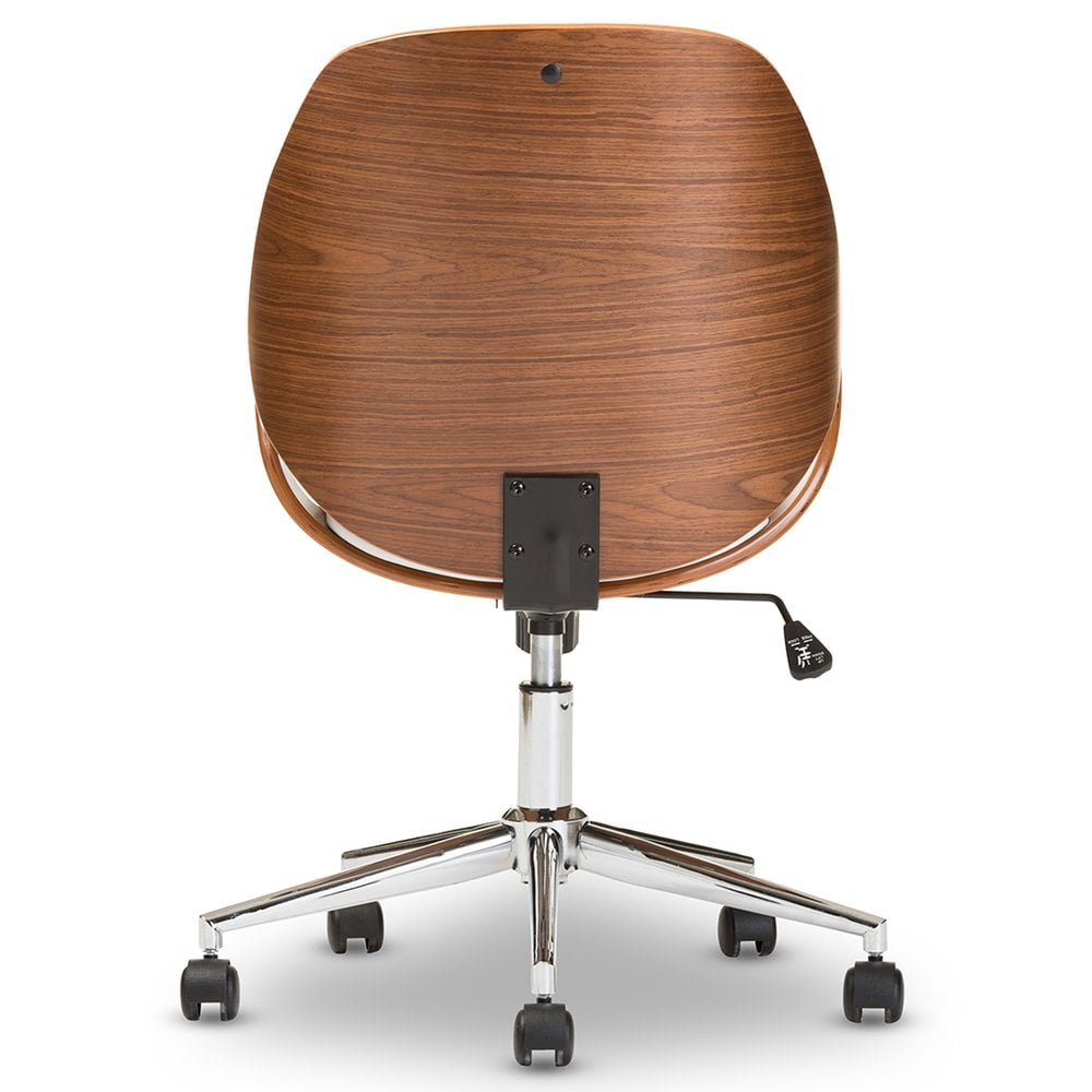 Watson Modern Office Chair - Molded Wood Style - Mid Decco