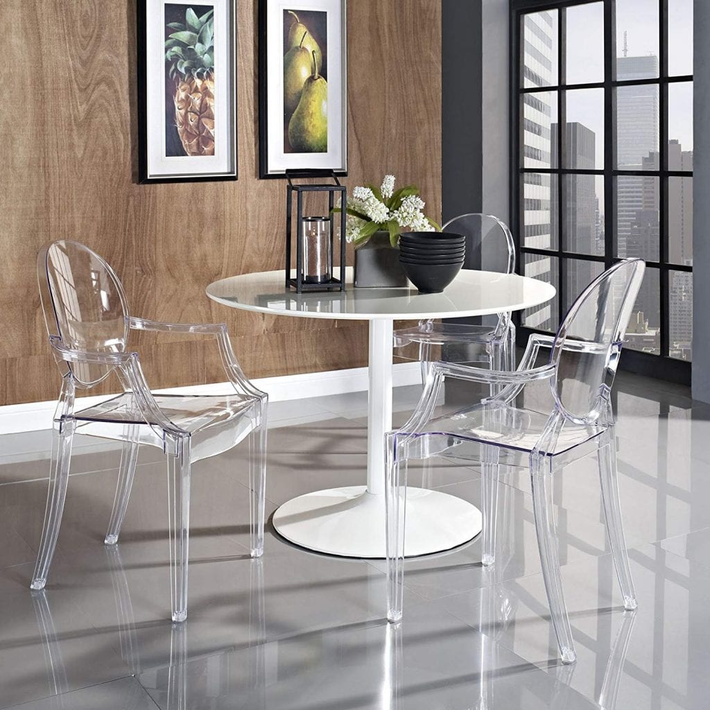 Casper Dining Armchair by Modway | Ghost Chair Style | Mid ...