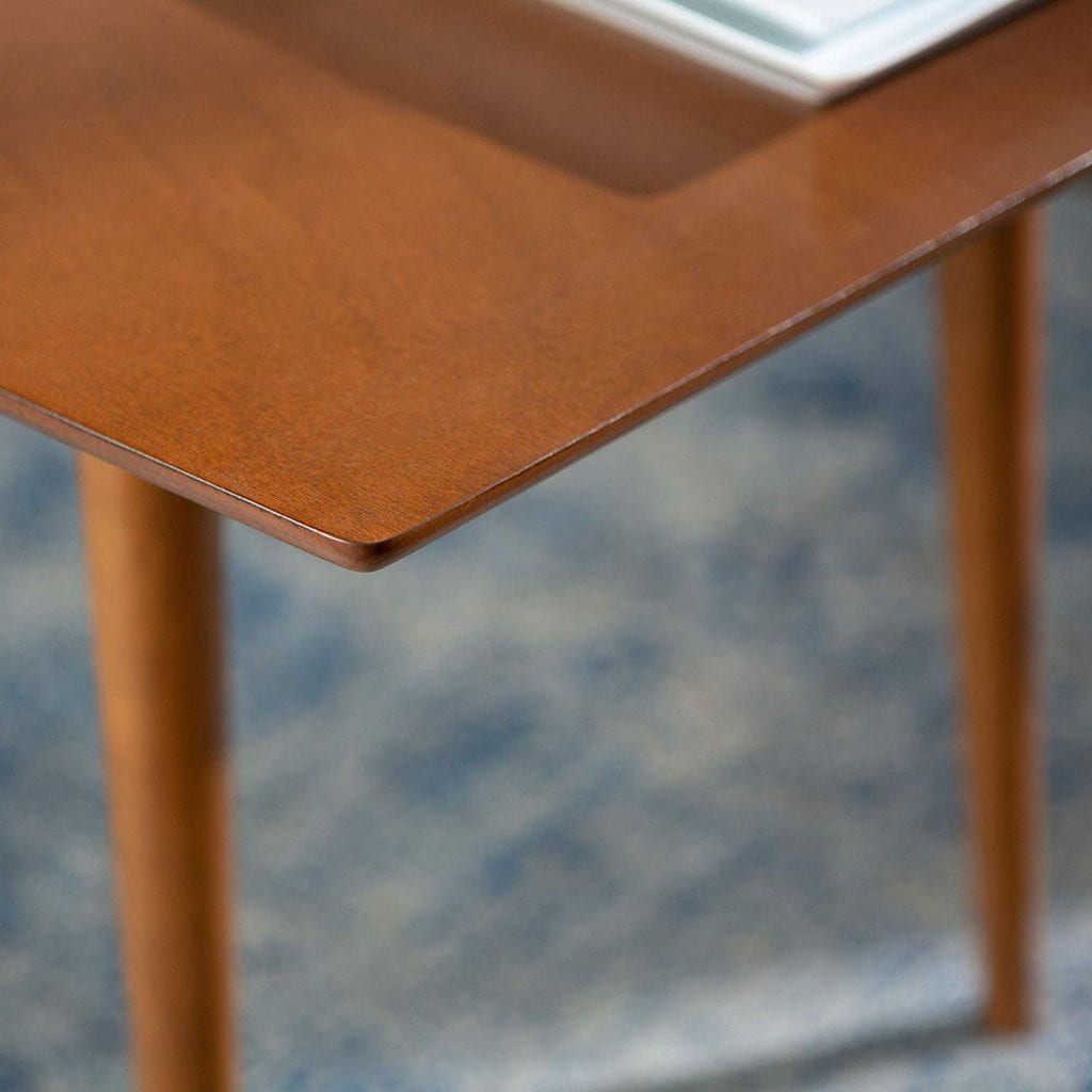 60" Mid-Century Modern Wood Dining Table by WE Furniture - Mid Decco