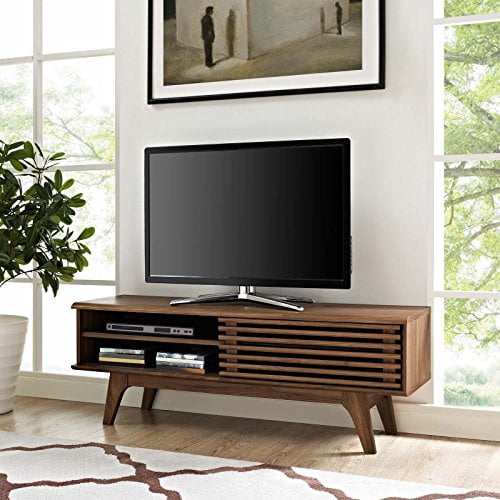 Render Mid-Century Modern Low Profile TV Stand