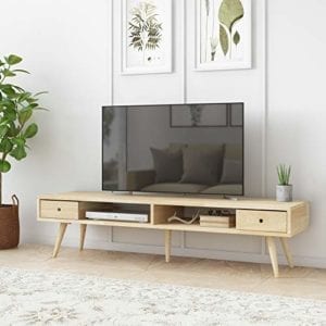 Domesis Mid Century Modern Wood TV Stand
