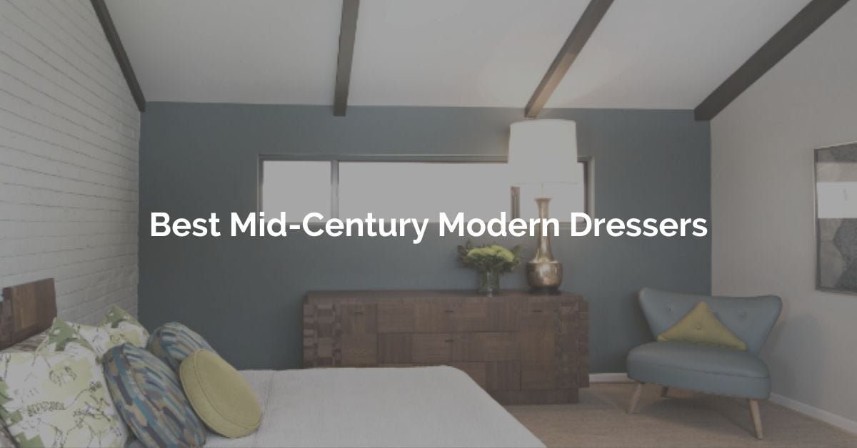 11 Best MidCentury Modern Dressers Mid Decco