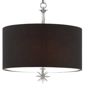 Chancery Pendant in Various Finishes design by Currey & Company
