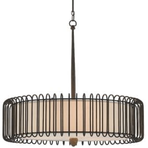 Wickwire Chandelier by Currey & Company
