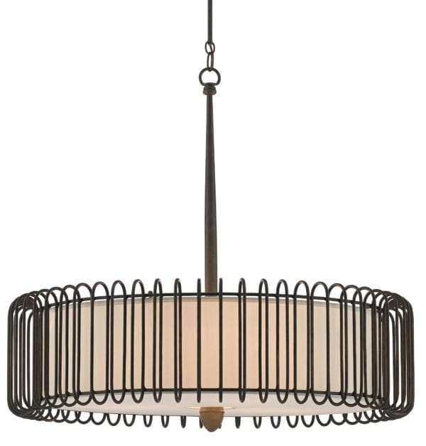 Wickwire Chandelier by Currey & Company