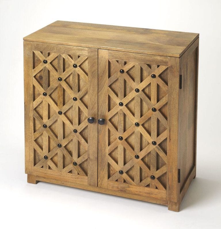 Corine Cabinet, Lattice Design - Mid Decco