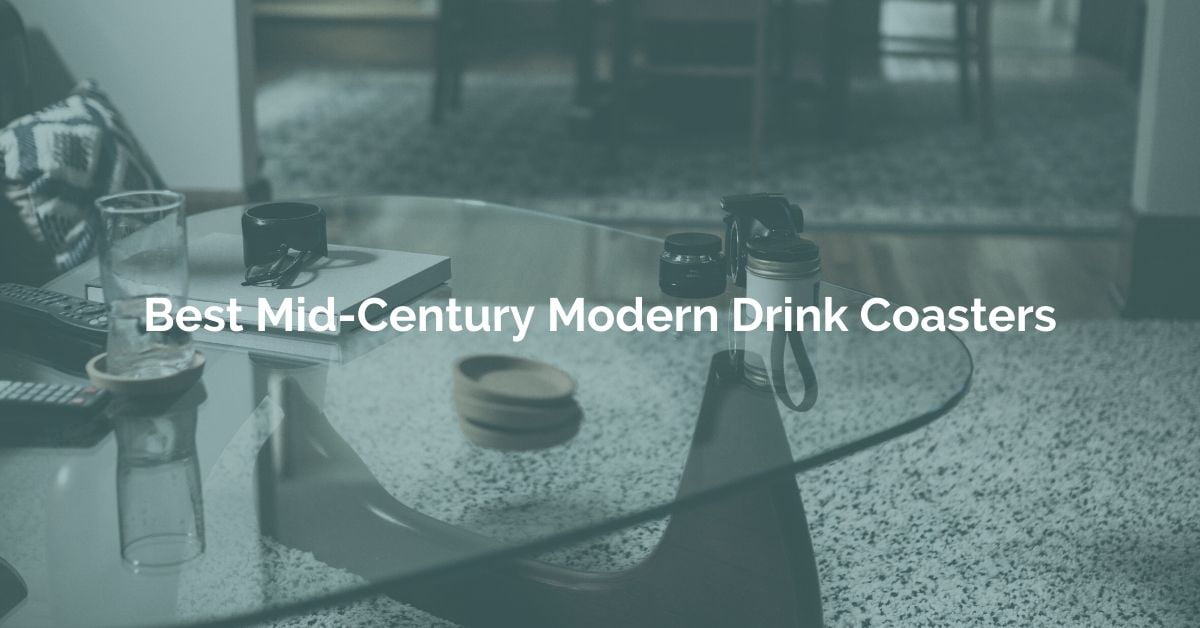 modern drink coasters