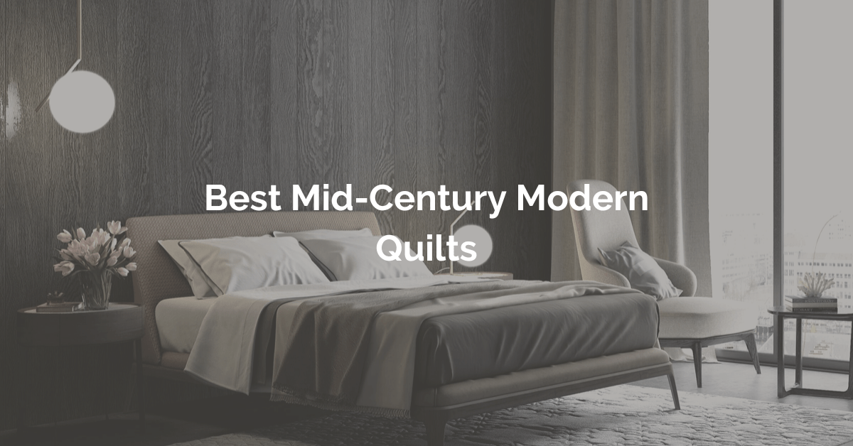 Mid Century Modern Quilts The Perfect Addition to Your Contemporary